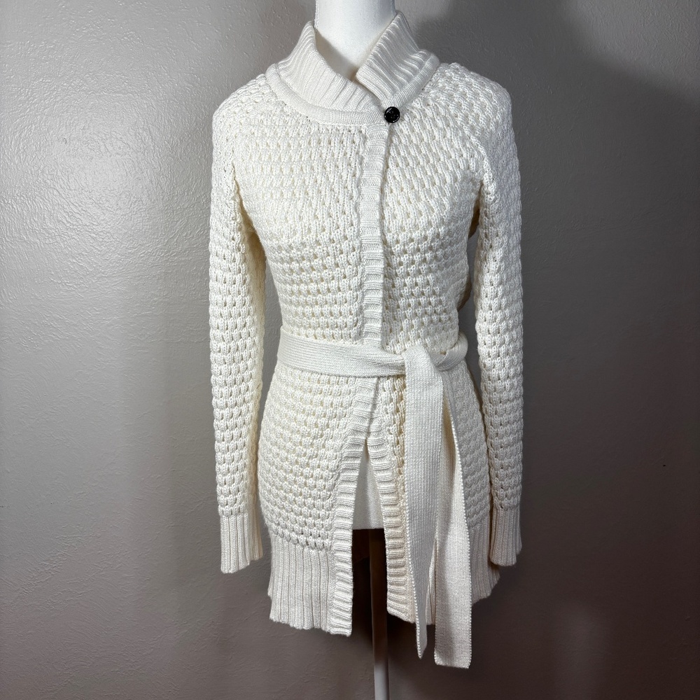 Eddie Bauer Chunky Knit Wrap Cardigan - Picture 1 of 7